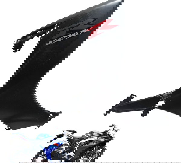 Carenagem Lateral Dir C/avaria Suzuki Gsx-r Srad 750 07-09 Preto