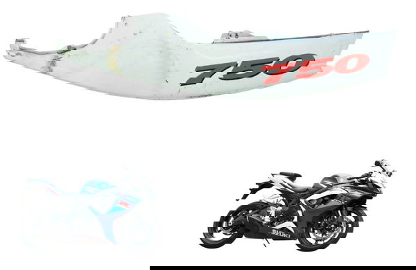 Carenagem Rabeta Esq C/avar Suzuki Gsx-r Srad 750 07-09 Org