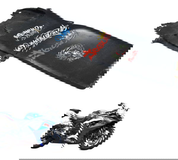 Carenagem Inferior C/avaria Suzuki Gsx-r Srad 750 07-09 Orig