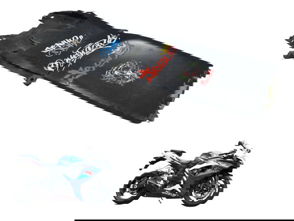 Carenagem Inferior C/avaria Suzuki Gsx-r Srad 750 07-09 Orig