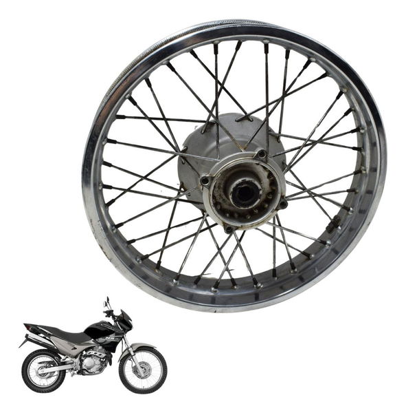 Roda Traseira Honda Nx 400 Falcon 00-08 Original Preto