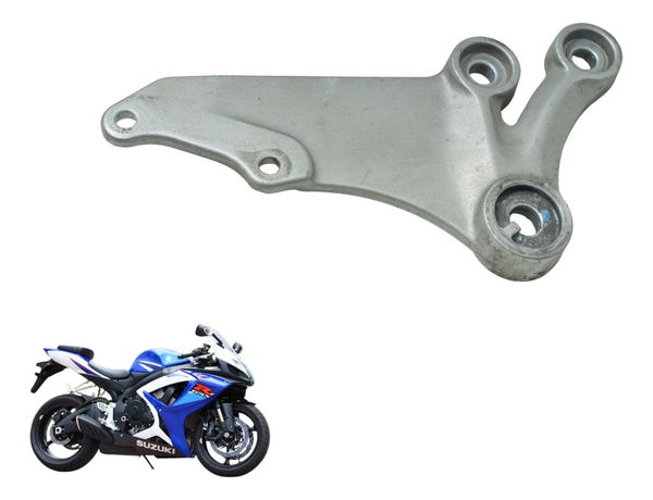 Suporte Pedaleira Diant Dir Suzuki Gsx-r Srad 750 07-09 Orig Prateado