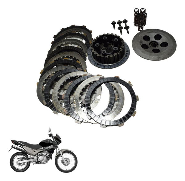 Cubo Platô Discos Embreagem Maxx Honda Nx 400 Falcon 00-08