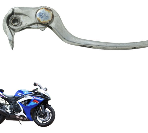 Manete Freio C/detalhes Suzuki Gsx-r Srad 750 07-09 Original Prateado