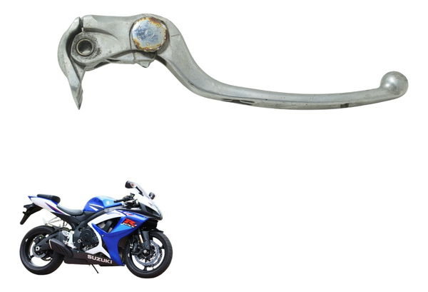 Manete Freio C/detalhes Suzuki Gsx-r Srad 750 07-09 Original Prateado