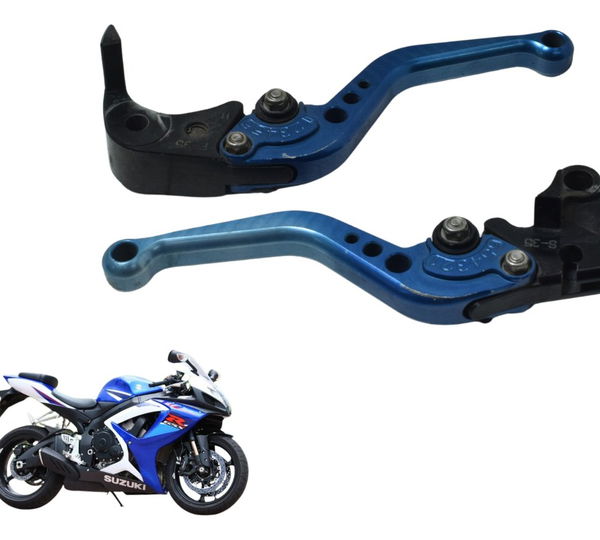 Par Manete Esportivo Suzuki Gsx-r Srad 750 07-09 Original
