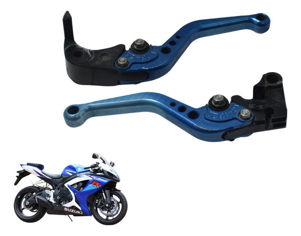 Par Manete Esportivo Suzuki Gsx-r Srad 750 07-09 Original