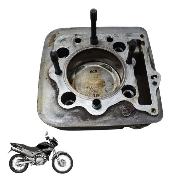 Cilindro Pistão E Anéis Honda Nx 400 Falcon 00-08 Original