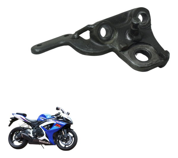 Suporte Pedal Descanso Lateral Suzuki Gsx-r Srad 750 07-09 Preto