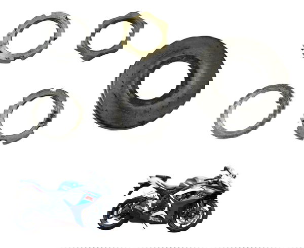 Porca Trava Coluna Direção Suzuki Gsx-r Srad 750 07-09 Origi