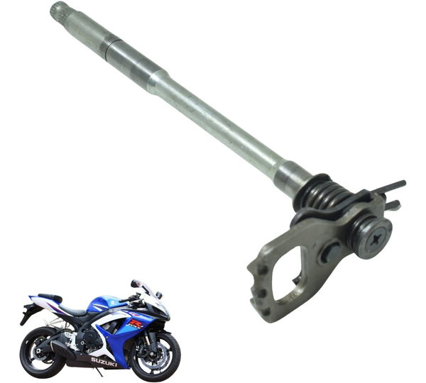 Eixo Seletor Marcha C/detalhes Suzuki Gsx-r Srad 750 07-09