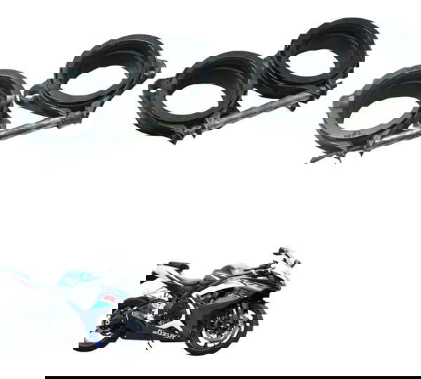 Jogo Coletor Admissão Suzuki Gsx-r Srad 750 07-09 Original