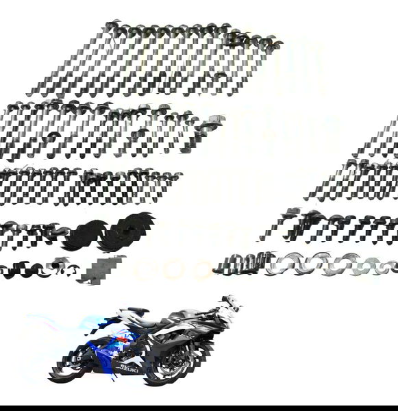 Kit Parafuso Motor Suzuki Gsx-r Srad 750 07-09 Original