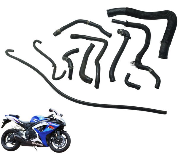 Kit Mangueiras Suzuki Gsx-r Srad 750 07-09 Original