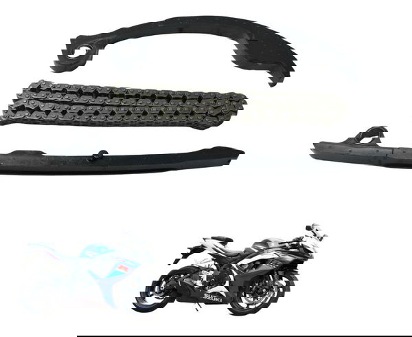 Kit Guia Tensor Corrente Comando Suzuki Gsx-r Srad 750 07-09