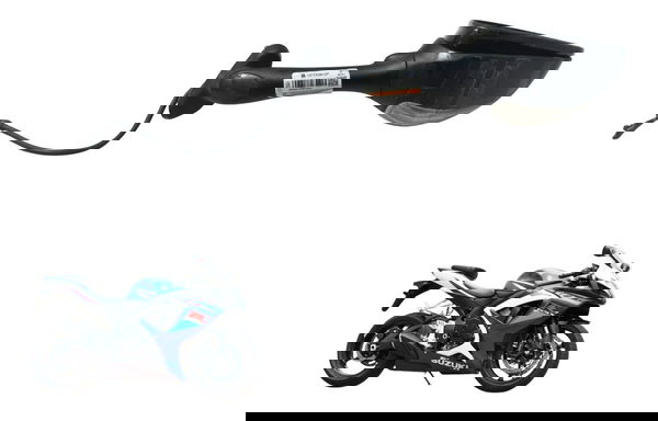 Espelho Retrovisor Esq C/ava Suzuki Gsx-r Srad 750 07-09 Org
