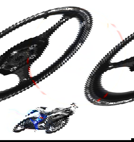 Roda Traseira Suzuki Gsx-r Srad 750 07-09 Original