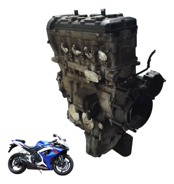 Motor Completo Nfe Bx Base Troca Suzuki Gsx-r Srad 750 07-09