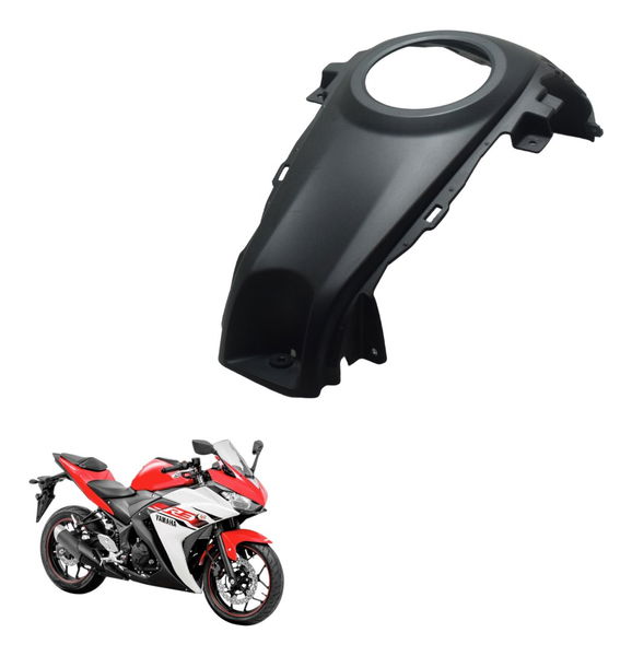 Capa Central Tanque C/ Avaria Yamaha Yzf R3 16-19 Original