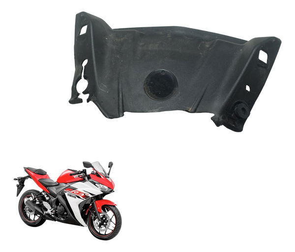 Acabamento Parabrisa C/ Avaria Yamaha Yzf R3 16-19 Original