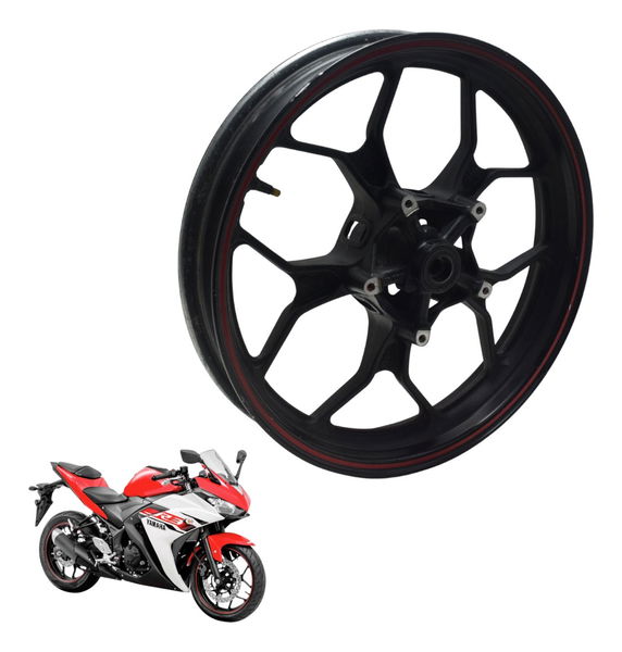 Roda Dianteira C/ Avaria Yamaha Yzf R3 16-19 Original