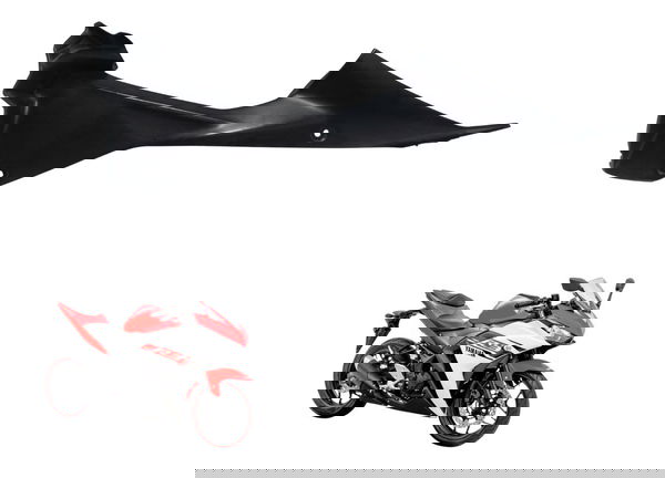 Acabamento Painel Interno Esquerdo Yamaha Yzf R3 16-19