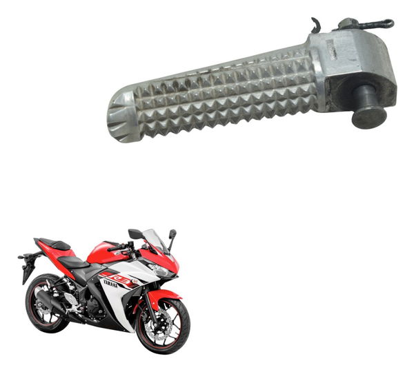 Pedaleira Traseira Direita Yamaha Yzf R3 16-19 Original