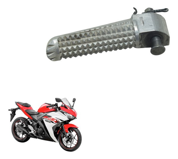 Pedaleira Traseira Direita Yamaha Yzf R3 16-19 Original