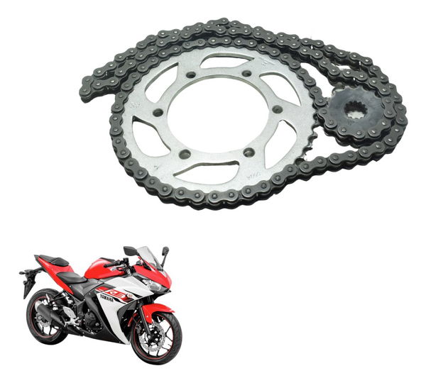 Kit Relação Did Yamaha Yzf R3 16-19