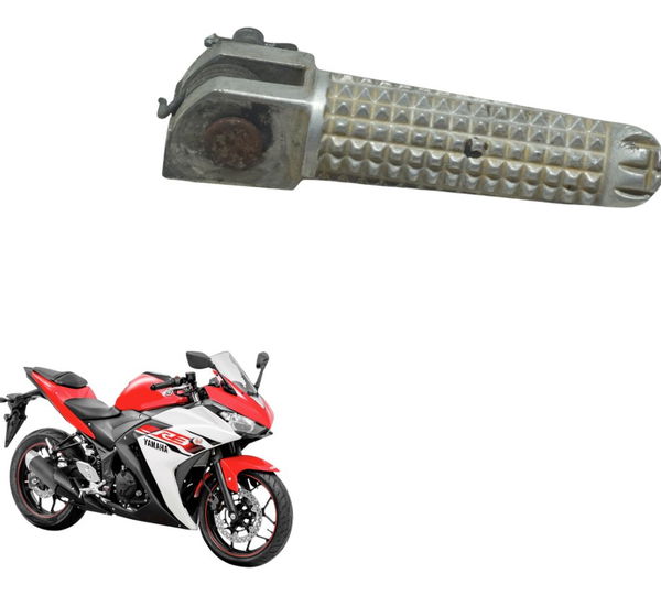Pedaleira Diant Esquerda C/detalhes Yamaha Yzf R3 16-19 Orig