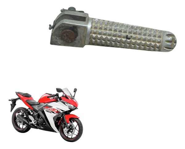 Pedaleira Diant Esquerda C/detalhes Yamaha Yzf R3 16-19 Orig