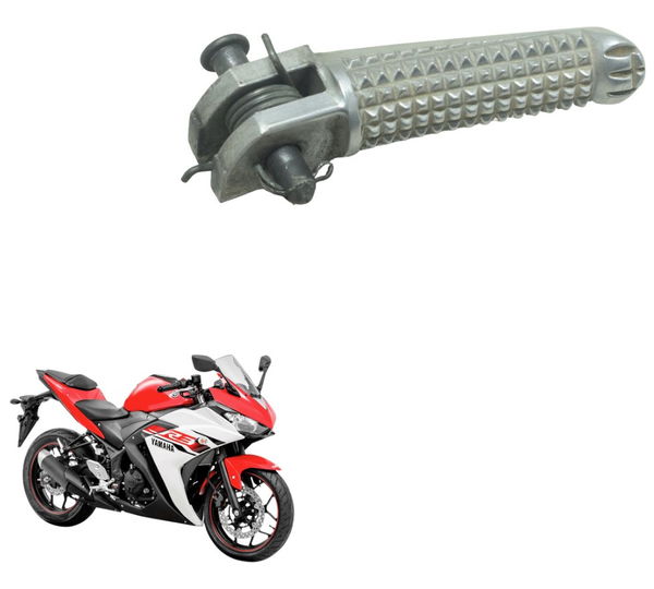 Pedaleira Dianteira Esquerda Yamaha Yzf R3 16-19 Original