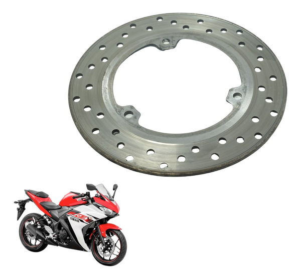 Disco Freio Traseiro Yamaha Yzf R3 16-19 Original
