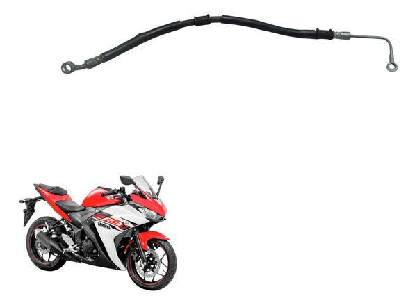 Flexível Freio Traseiro C/ Abs Yamaha Yzf R3 16-19 Original