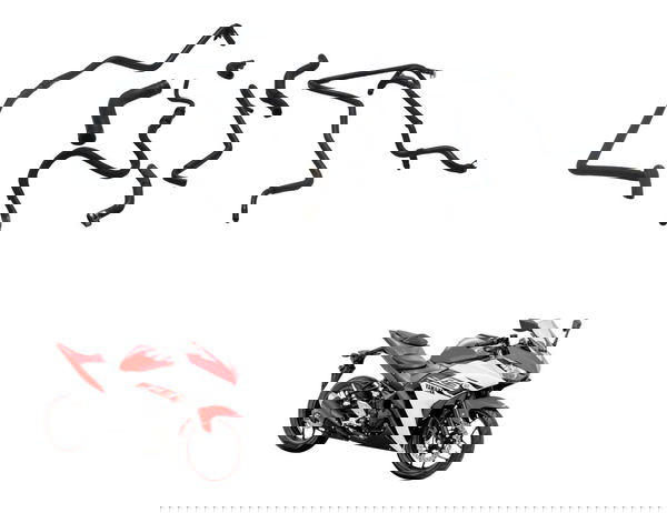 Kit Mangueiras Yamaha Yzf R3 16-19 Original