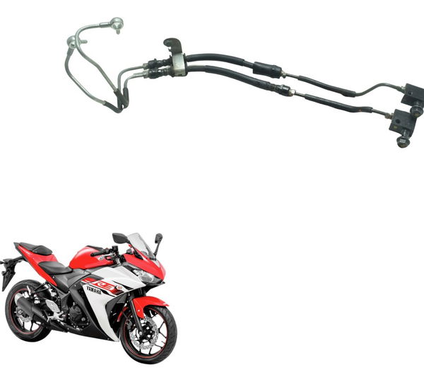 Flexível Freio Dianteiro C/ Abs Yamaha Yzf R3 16-19 Original