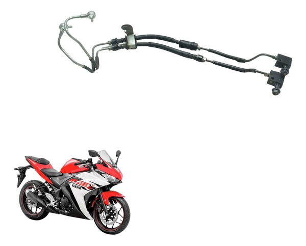 Flexível Freio Dianteiro C/ Abs Yamaha Yzf R3 16-19 Original