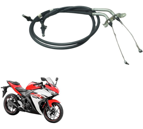 Cabo A E B Acelerador Yamaha Yzf R3 16-19 Original