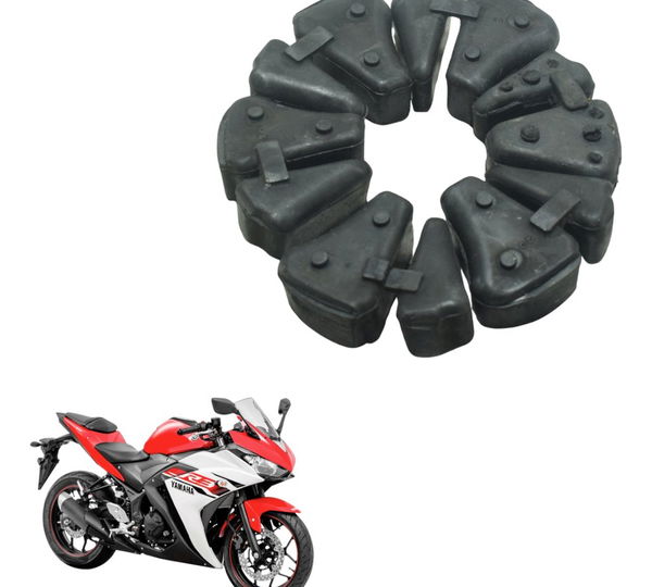 Coxim Cubo Coroa C/ Detalhes Yamaha Yzf R3 16-19 Original