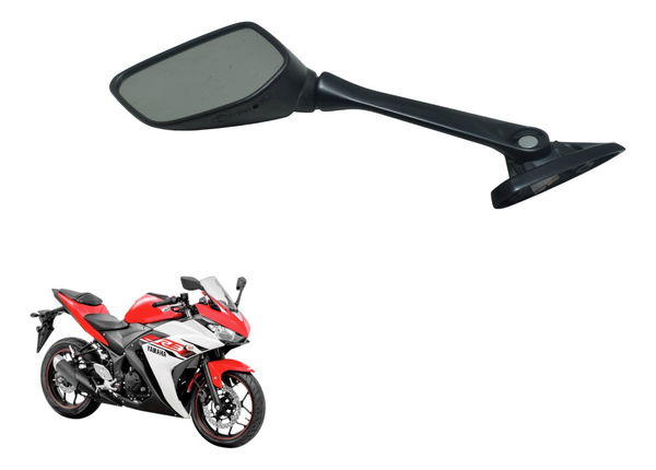 Espelho Retrovisor Esquerdo Yamaha Yzf R3 16-19 Original