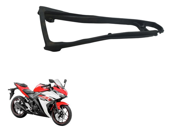 Guia Deslizante Corrente Yamaha Yzf R3 16-19 Original Preto