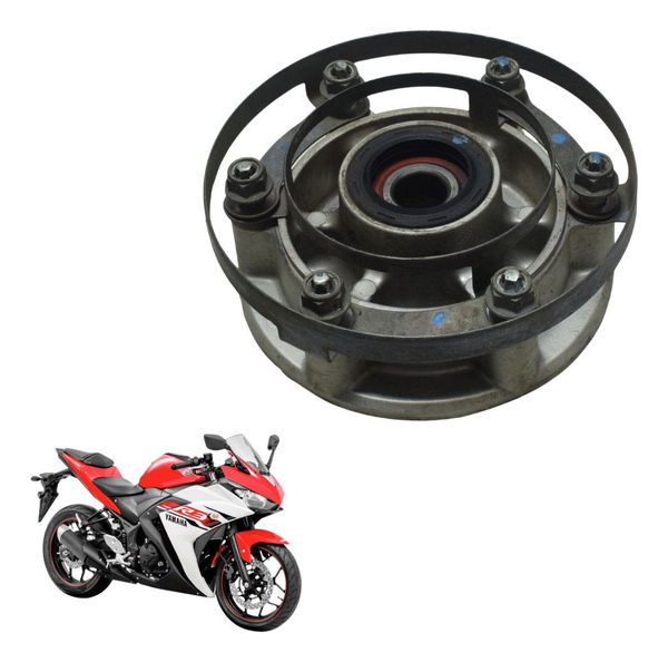 Cubo Coroa Yamaha Yzf R3 16-19 Original