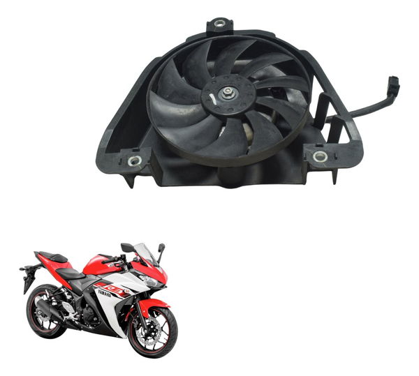 Ventoinha Radiador Yamaha Yzf R3 16-19 Original
