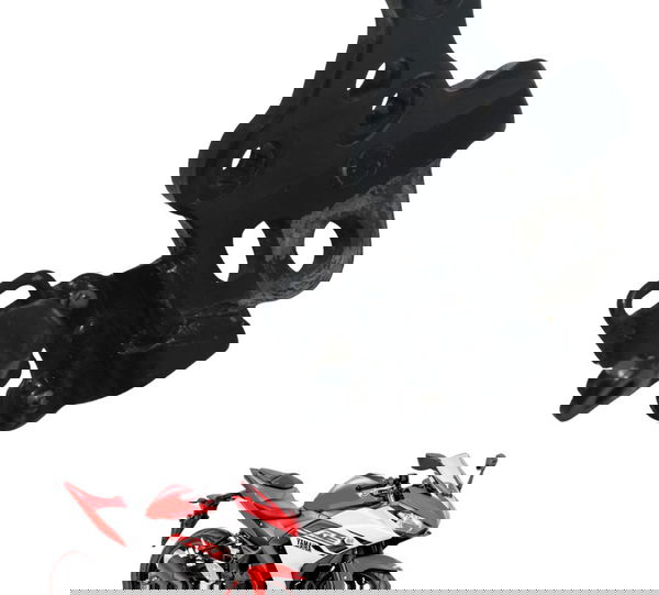 Suporte Pedal Descanso Lateral Yamaha Yzf R3 16-19 Original Preto