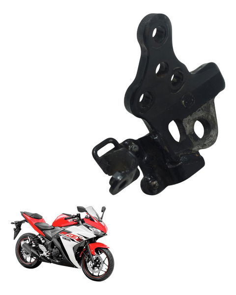 Suporte Pedal Descanso Lateral Yamaha Yzf R3 16-19 Original Preto