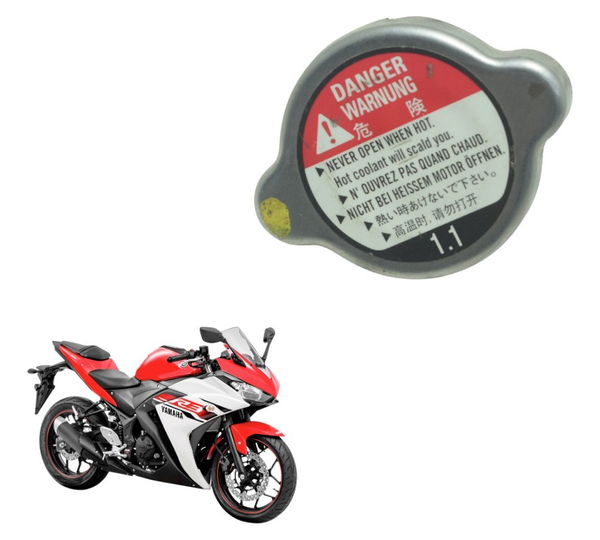 Tampa Radiador Yamaha Yzf R3 16-19 Original