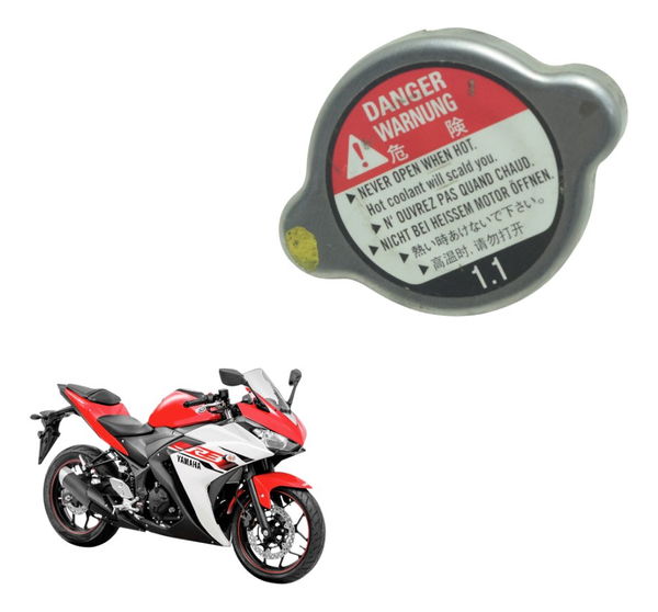 Tampa Radiador Yamaha Yzf R3 16-19 Original