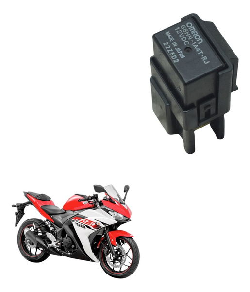 Rele Auxiliar 4 Pinos C/ Detalhes Yamaha Yzf R3 16-19 Orig
