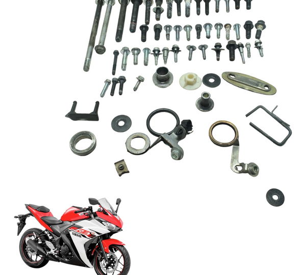 Kit Parafuso Diversos Yamaha Yzf R3 16-19 Original