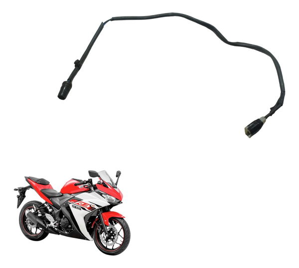 Chicote Luz Placa Yamaha Yzf R3 16-19 Original